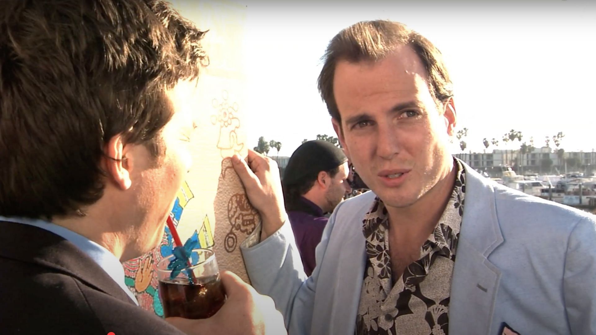 Arnett plays Michael's brother, Gob (Image via YouTube/Netflix)